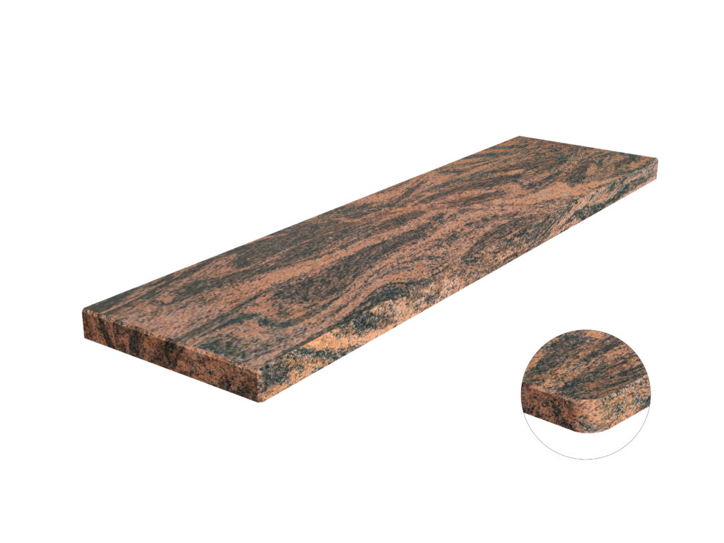 Fensterbank Granit Multicolor Red 2cm