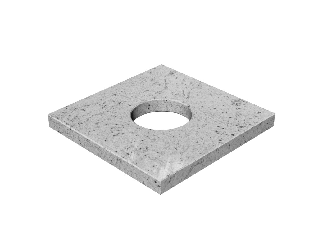 Schornsteinkapp Kashmir White 2cm
