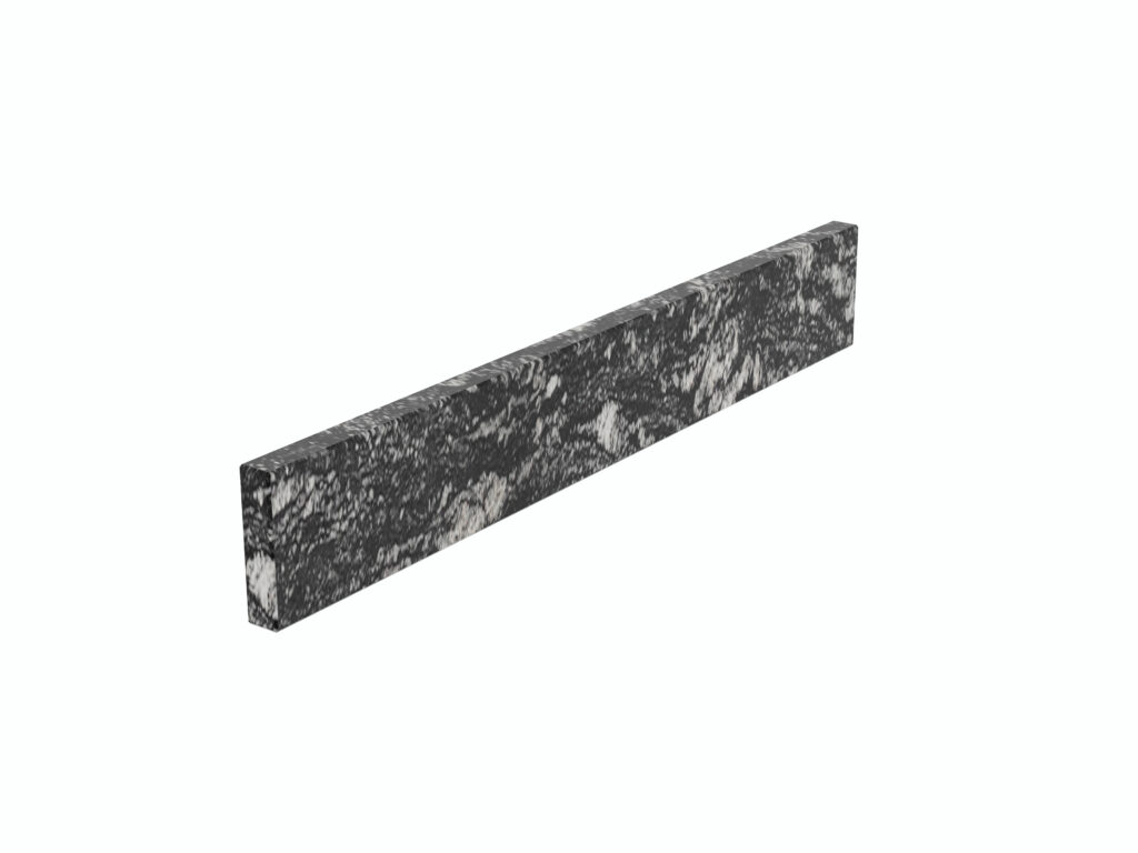 Granitsockel Titanium Silver 10cm