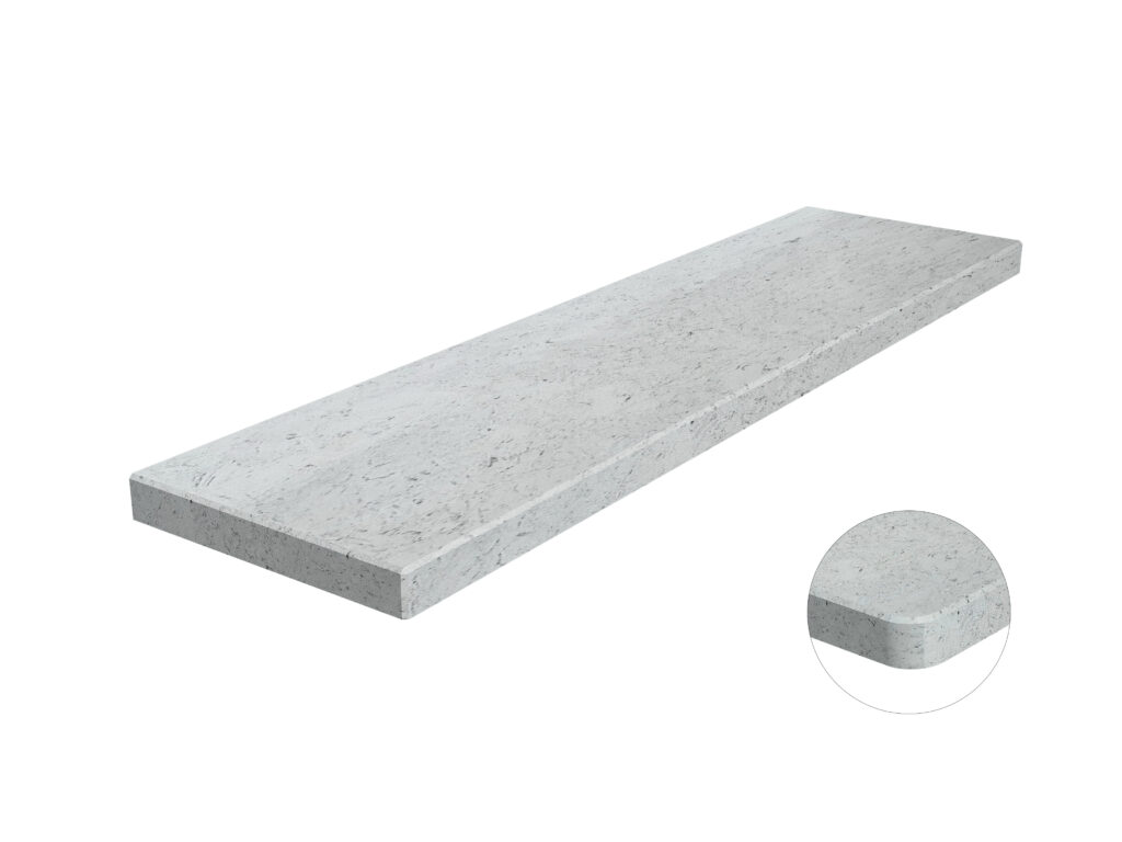 Fensterbank aus Agglo Marmor Grigio Londra 3cm