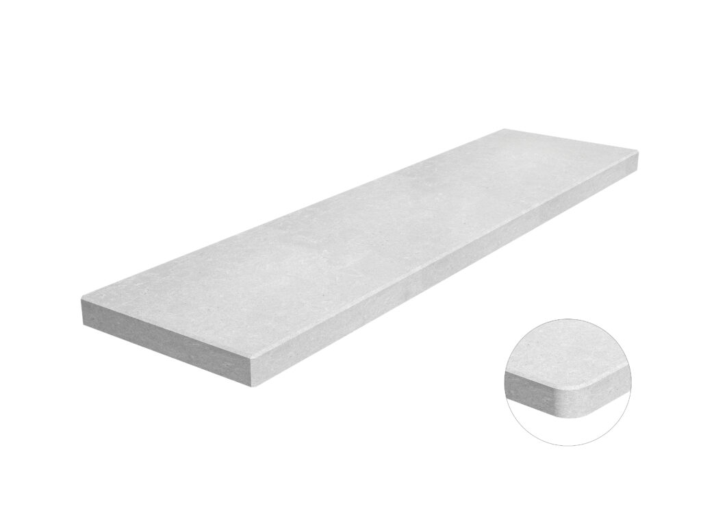 Fensterbank aus Agglo Marmor White Pearl 3cm